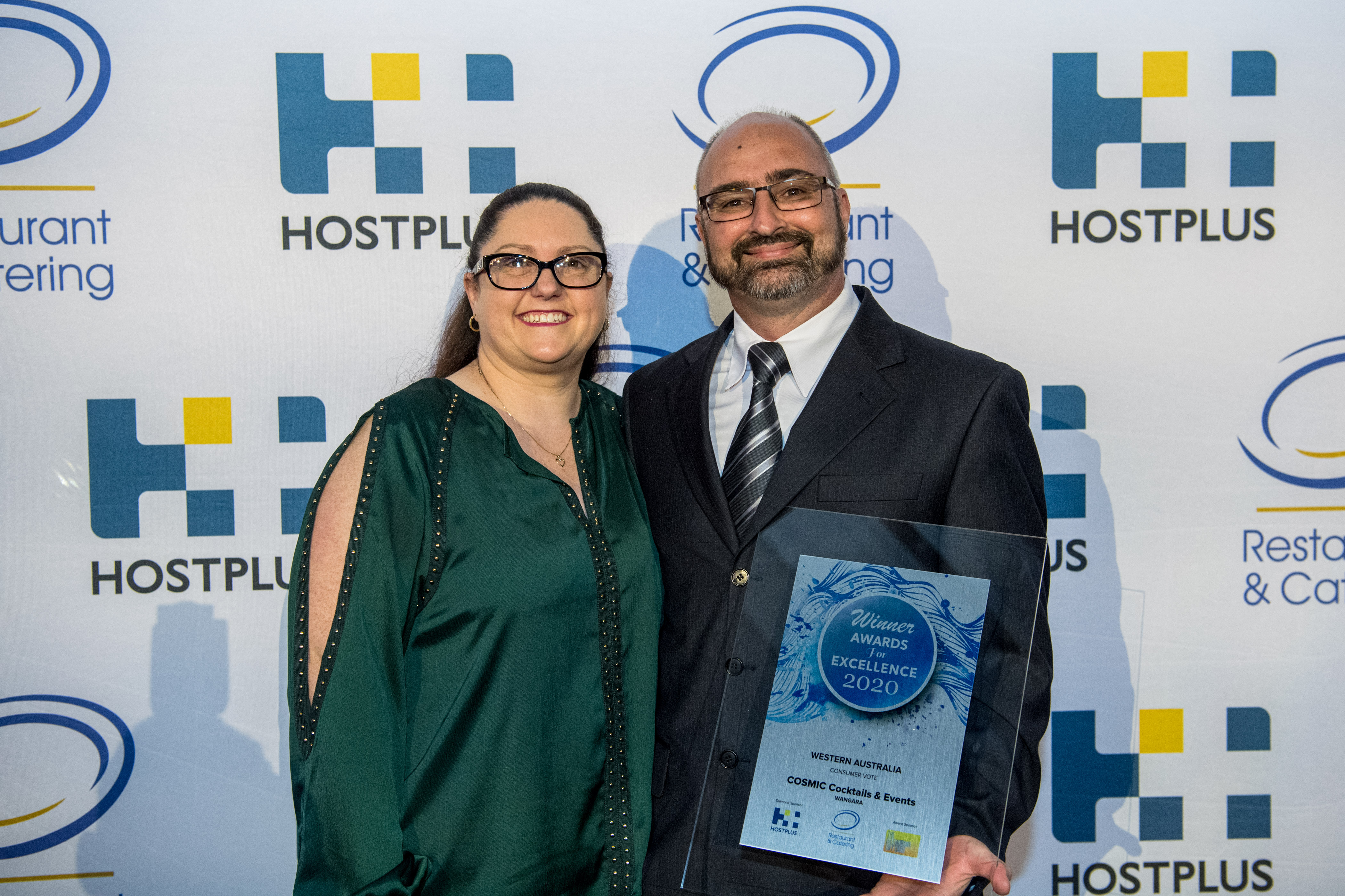 Clint Gurney & Tanya Gurney From COSMIC Cocktails & Events Win Consumer Vote Award 2020